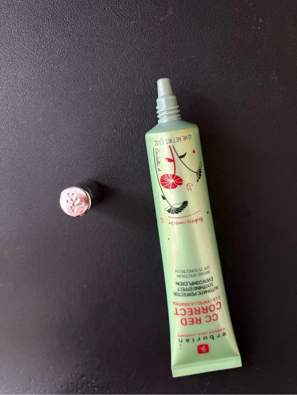 NWOT Erborian CC Red Correct Color-Correcting Cream